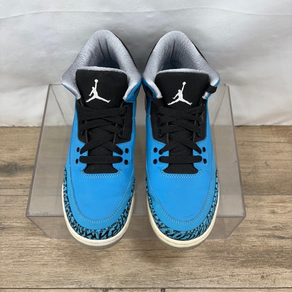 Nike Air Jordan 3 Retro BG “Powder Blue” 2013 398614-406 7 Youth /Women’s 8.5 - Picture 4 of 10